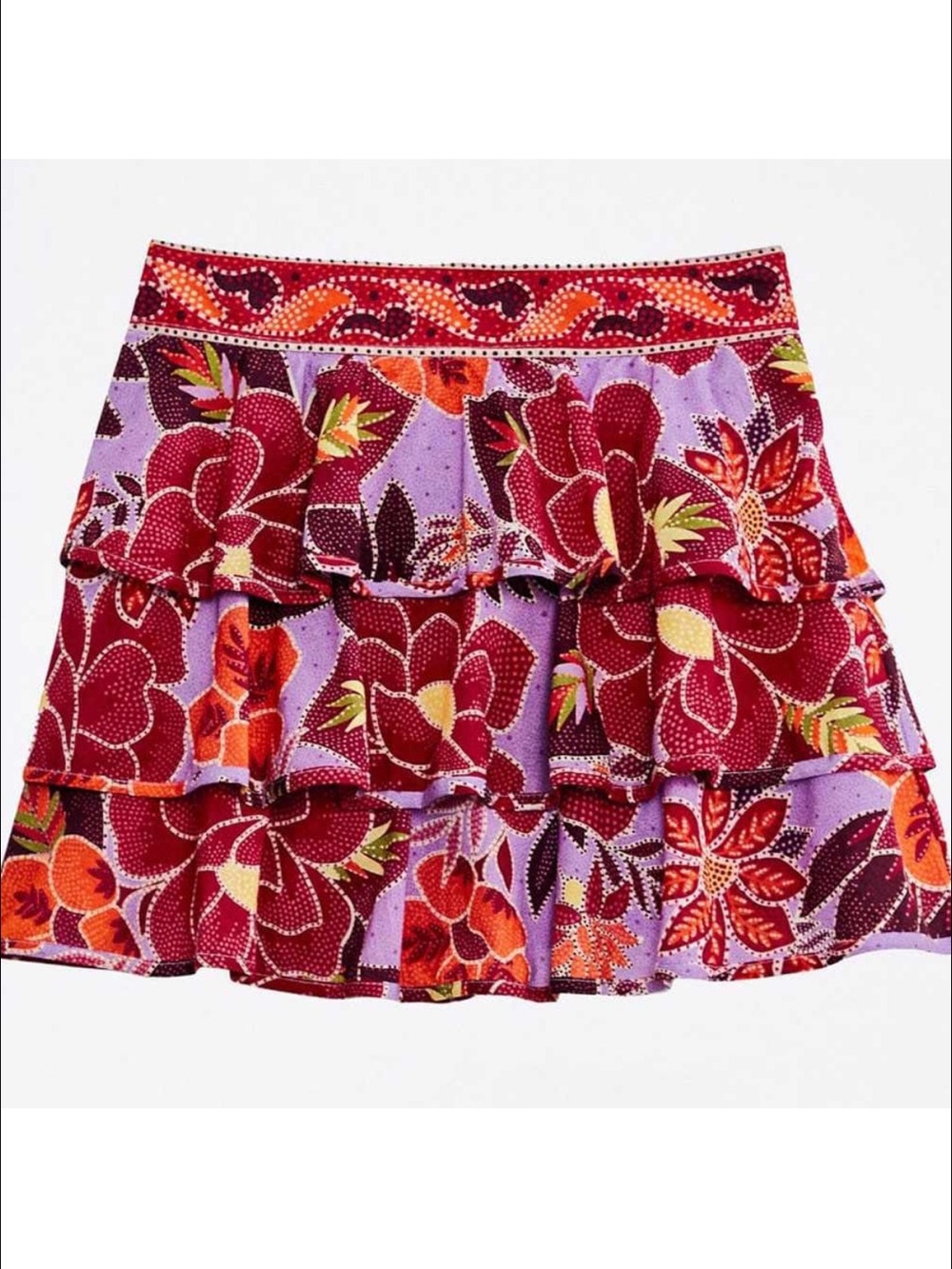 FARM Rio Sweet Floral Mini Skirt
